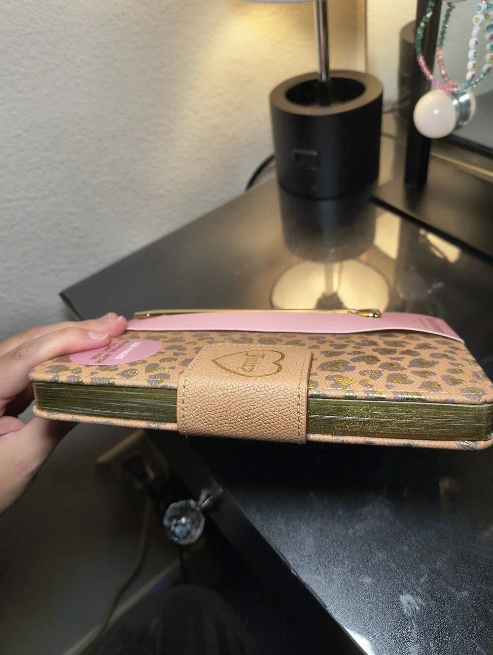 Juicy Couture Cheetah Print Journal and Heart Pen NWT
